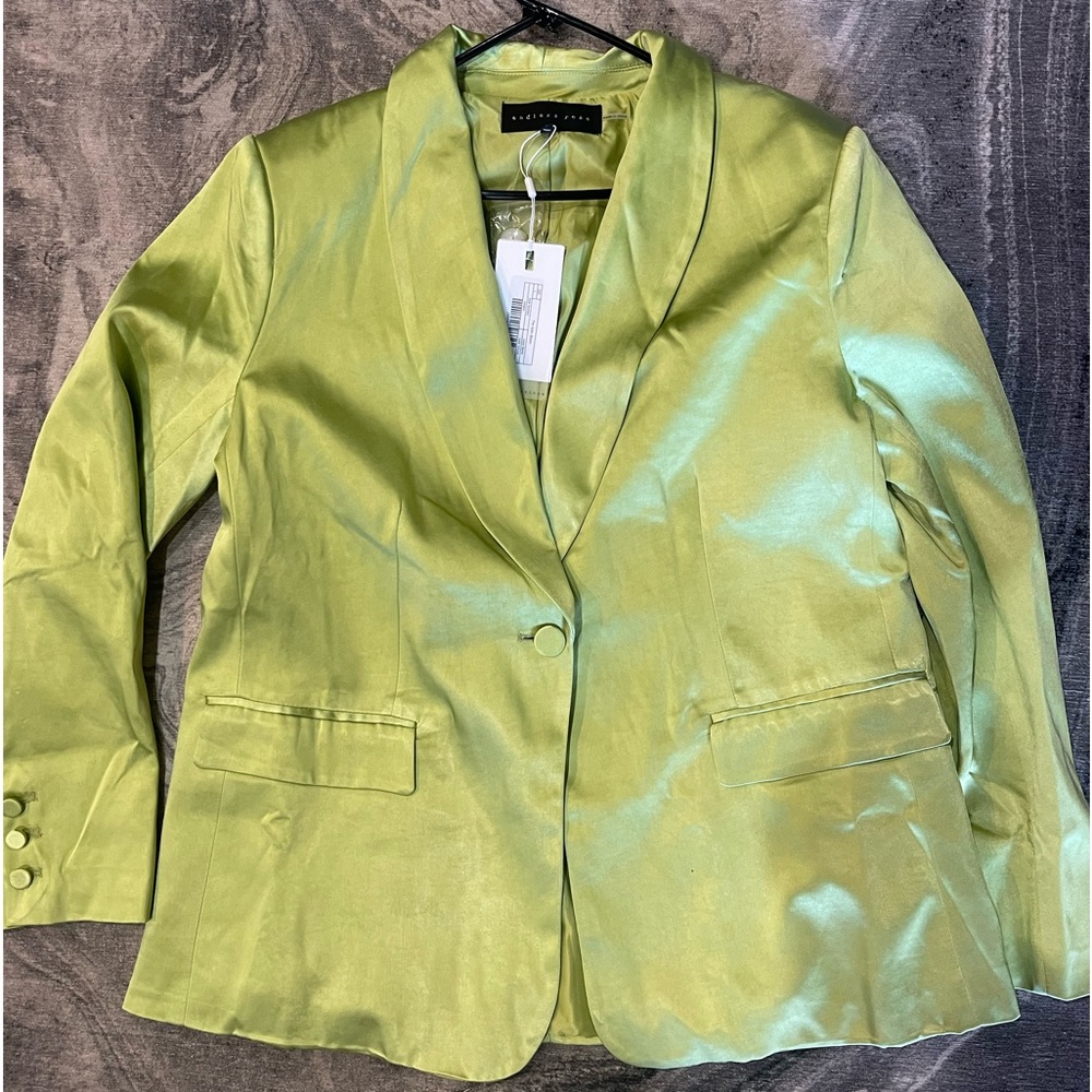NWT Endless Rose Satin Blazer S: Large